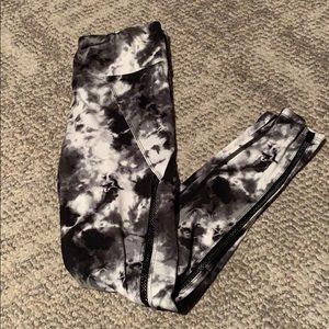 Tie dye workout pants